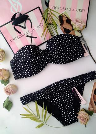 Купальник бандо victoria's secret original xs 32b 70b 34a 75a 34b 75b 34d 75d  s m l