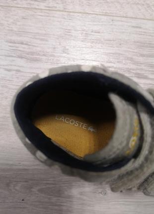 Детские кеды lacoste 6