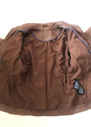 Куртка кожаная брендовая3 фото