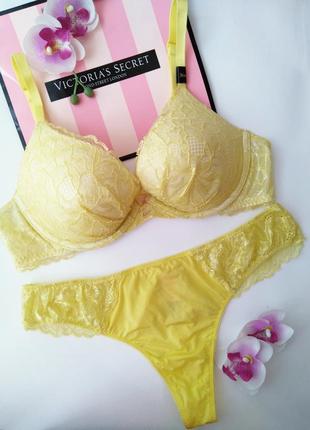 Комплект білизни victoria's secret original s m 36b 80b 34c 75c стрінги