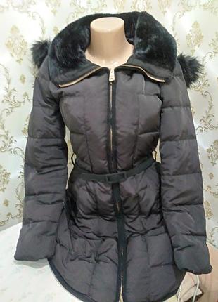 Куртка пуховик zara