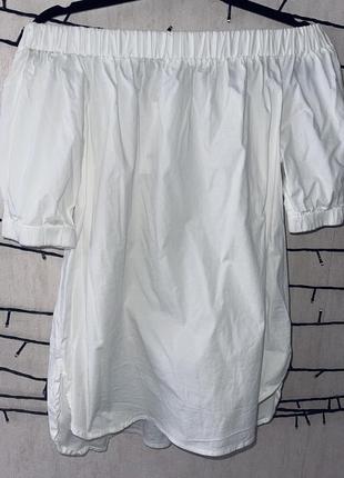 Блуза белая oodji2 фото