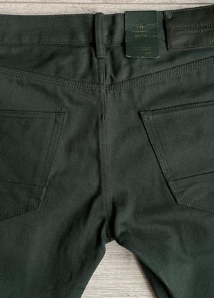 Джинси scotch & soda lot. 22 tye slim carrot fit racing green selvedge jeans8 фото