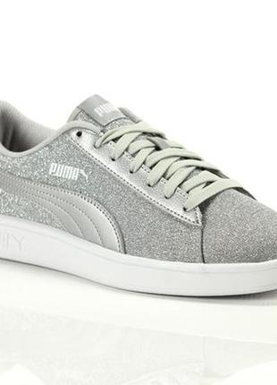 Кеди, кроссовки puma smash v2 glitz Heather оригинал