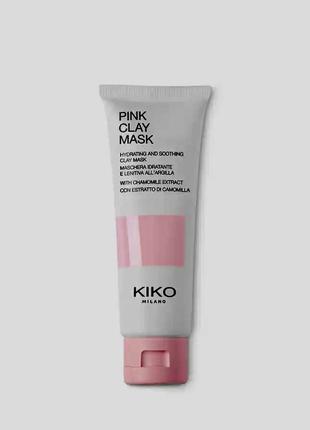 Kiko pink clay mask2 фото