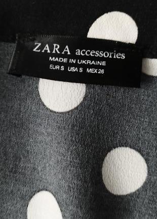 Блузка боді в горох віскоза zara7 фото