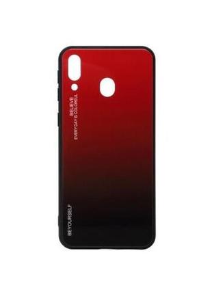 Чехол believe для samsung galaxy m20 red-black