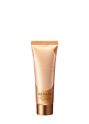 Автозагар для лица  kanebo sensai silky bronze self-tanning 50 мл