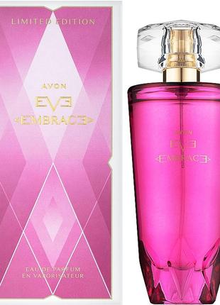 Sale % avon **жіноча парфумована вода eve embrace, 50 мл *avon