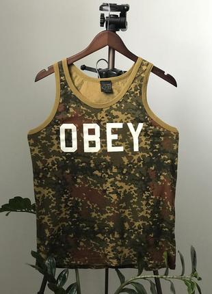 Майка obey camo germany камуфляж