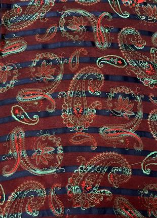 Замечательный платок из натурального шелка4 фото