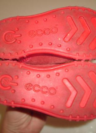 Ecco м'які шкіряні черевики екко , р 22, устілка 14 см, відмінний стан3 фото