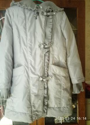 Крута брендовий куртка із з,емными трикотажними утеплениями1 фото