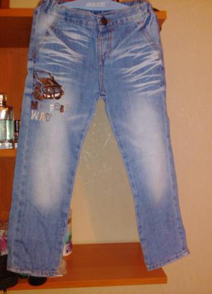 Летние легкие джинсы 5 лет