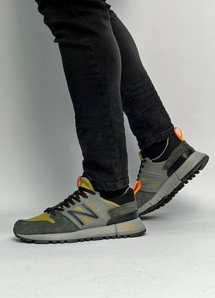 Кросівки пума чоловічі весна-осінь new balance *2 design khaki, чоловічі кросівки пума