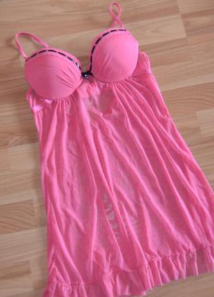 Прозорий пеньюар censored s/m чашка 75в