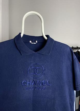Вінтажна футболка chanel boutique vintage2 фото