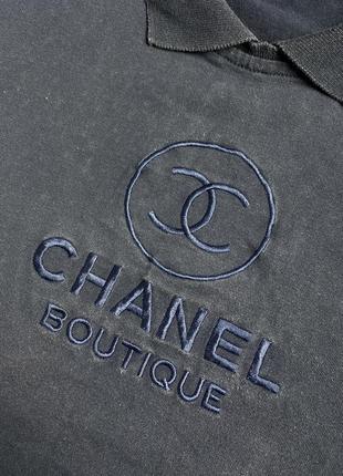 Вінтажна футболка chanel boutique vintage3 фото