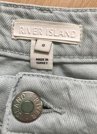 Джинсы мом river island высокая посадка6 фото