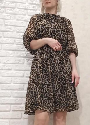 Сукня в леопардовий принт 🐆2 фото
