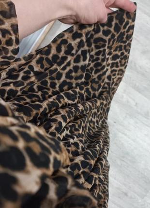 Сукня в леопардовий принт 🐆7 фото