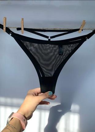 Трусикі сіточка+ланцюжок на регуляторі