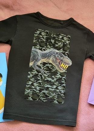 Футболка з динозавром next disney h&m hilfiger 4 роки