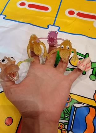 Набор игрушек на руку пальчиковый театр кукольный театр на пальці