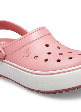 Скидка! crocs platform, кроксы сабо на платформе