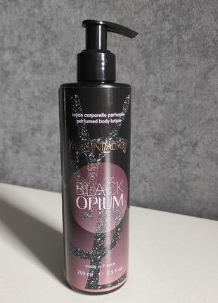 Парфюмированный лосьон yves saint laurent black opium люкс 200 ml