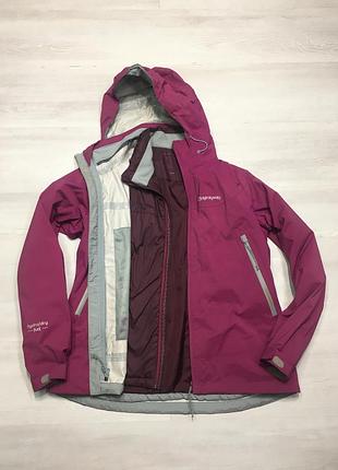 Luxury брендовий жіноча куртка 2в1 штормівка мембрана odlo arcteryx rab2 фото