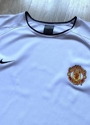 Чоловіча вінтажна колекційна футболка джерсі nike dri fit manchester united3 фото
