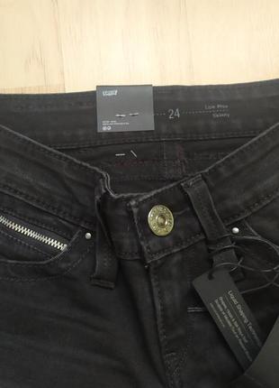 Брендові фірмові оригінальні стрейтчеві джинси levi's revel skinny leg, нові з бірками.3 фото