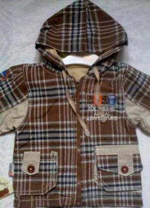 Ветровка на подкладе для мальчика , overdo,турция.