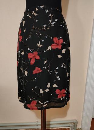 Спідниця жіноча квітковий принт