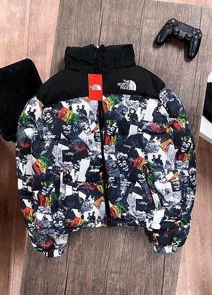 Мужская зимняя куртка пуховик тнф/the north face/tnf премиум качество хит сизона