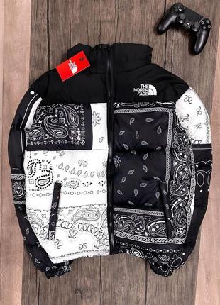Мужская зимняя куртка пуховик тнф/the north face/tnf премиум качество хит сизона