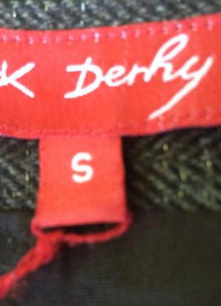 Качественная теплая (в составе шерсть) расклешенная  юбка derhy4 фото