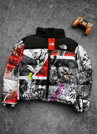 Мужская зимняя куртка пуховик тнф/the north face/tnf премиум качество хит сизона