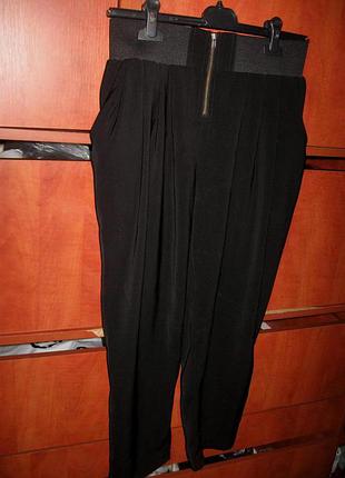 Штаны joggers сrop черные