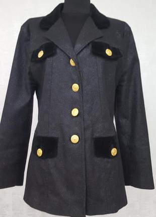 Fuego гламурный котоновый пиджак