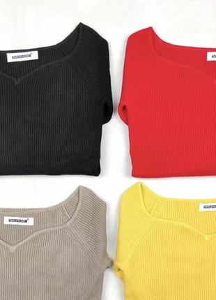 Кофта рубчик водолазка гольф свитер светер джемпер пуловер лонгслив реглан лонгслів10 фото