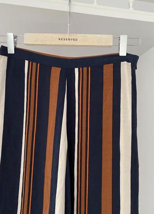 Красивые штаны брюки в полоску topshop3 фото