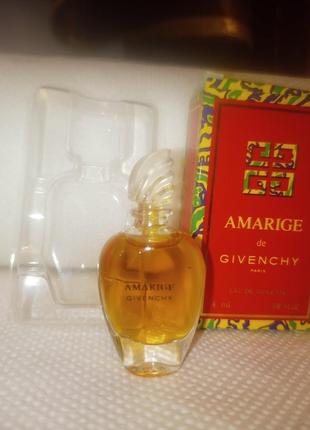 Миниатюра givenchy amarige. объем - 4мл.