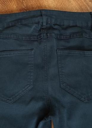 Брюки скинни повседневные брюки синие vila clothes4 фото