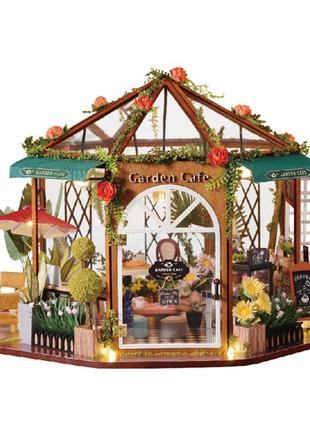 3д румбокс ляльковий дім кафе в саду