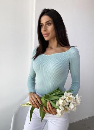Кофта рубчик водолазка гольф светр светер джемпер пуловер лонгслив реглан лонгслів