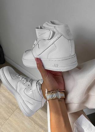 Кросівки air force 1 high white кросівки 5