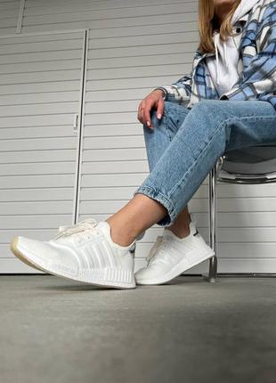 Кросівки nmd r1 white кроссовки