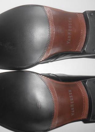 Класичні чорні туфлі van heusen us розмір 9 устілка 29 см10 фото